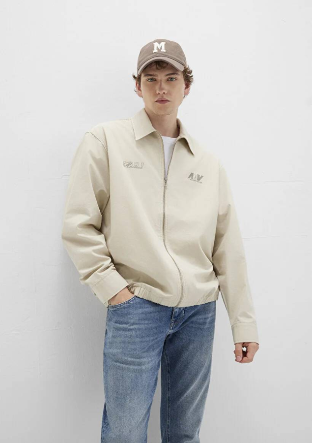 Resim Mavi Fermuarlı Ceket M0211690-70065