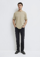 Resim Mavi Erkek T-shirt M0611596-70360