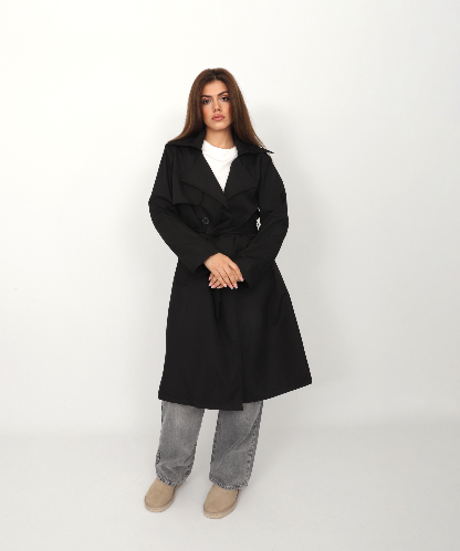 Resim Yenikoza Kadın Pardesü / Trençkot