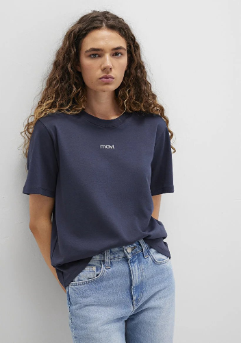 Resim Mavi Kadın T-shirt M1612829-85315