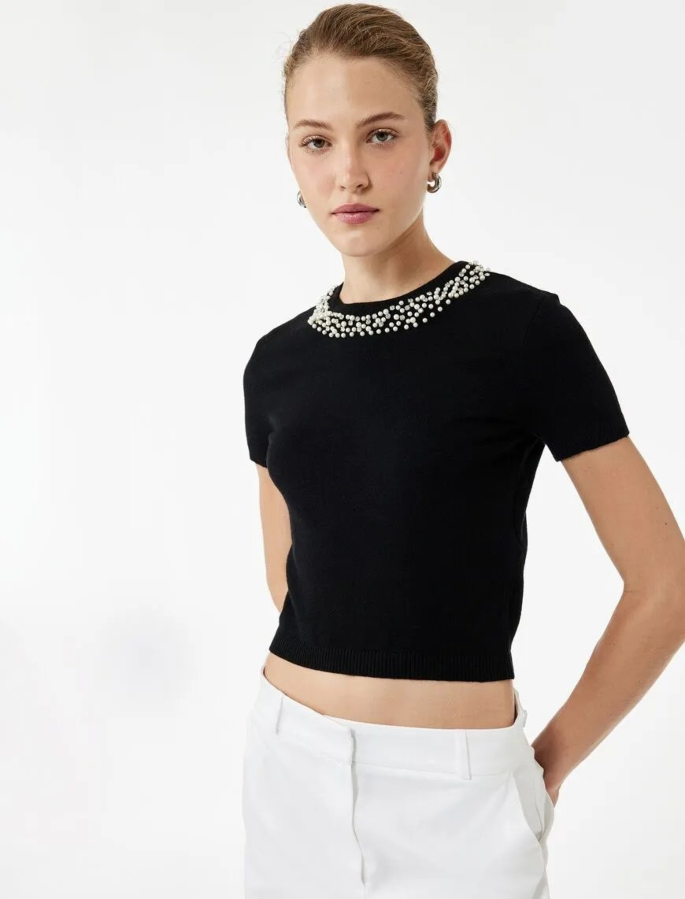 Resim Koton Kadın Kazak 6WAK90062HT