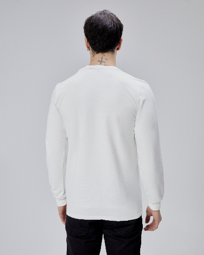 Resim Paul&More Erkek Sweat Manzara Baskı O Yaka