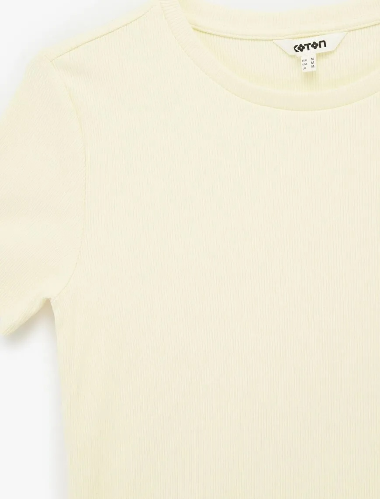 Resim Koton Kadın T-shirt 6SAK50074EK