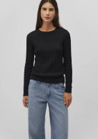 Resim Mavi Bisiklet Yaka Kadın Kazak M1710341-900