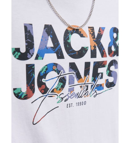 Resim Jack & Jones Jjgeplas Tee Ss Crew Neck Ln Erkek T-shirt 12278523