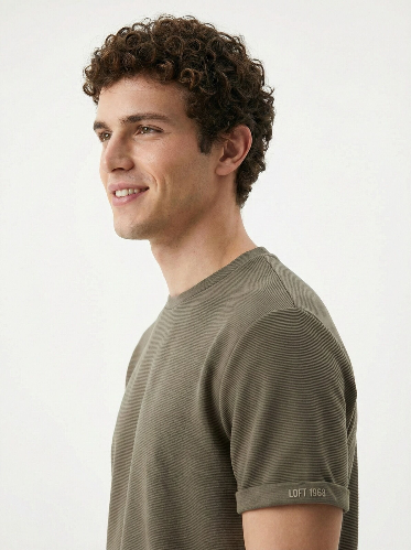 Resim Loft  Erkek T-Shirt Lf2042285
