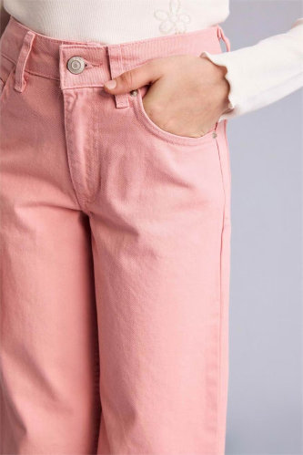 Resim Defacto Kız Çocuk Kanvas Pantolon G7744A8/PN111