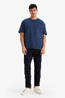 Resim Defacto Erkek T-shirt B6494AX/NV241