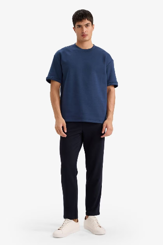 Resim Defacto Erkek T-shirt B6494AX/NV241