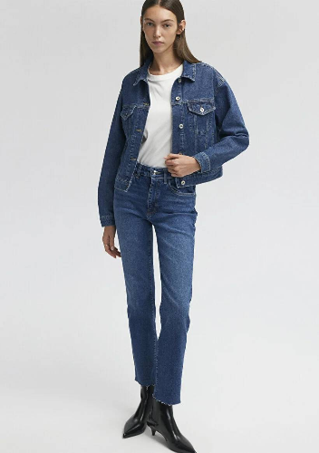 Resim Mavi Viola Kadın Jean Pantolon M101048-85290