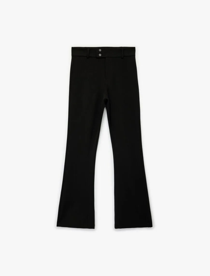 Resim Koton Kadın Kanvas Pantolon 6WAL40105IK