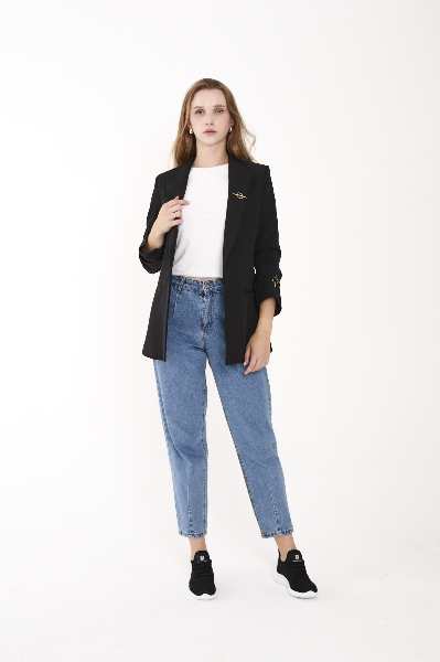 Resim Yenikoza Kadın Deri Mont ve Ceket