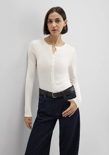 Resim Mavi Kadın T-shirt M1613652-80194