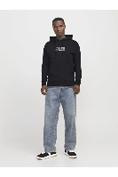 Resim Jack & Jones Jjecorp Graphic Sweat Hood Noos Erkek Sweat 12268422