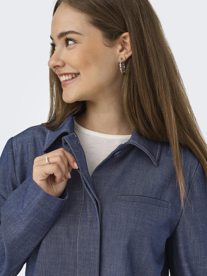 Resim Only Onljina L/S Stitch Jacket Cc Pnt Kadın Mont 15351201