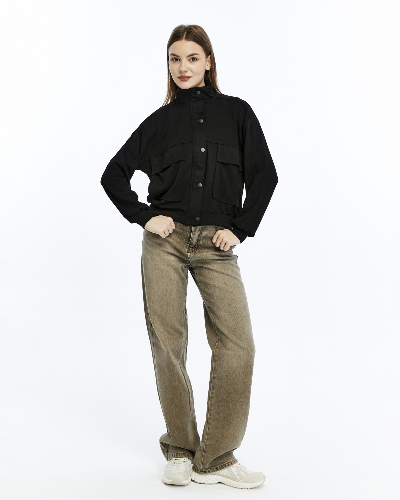 Resim Yenikoza Kadın Deri Mont ve Ceket