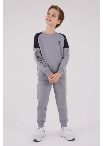 Resim U.S. Polo Assn Kids Erkek Çocuk Sweat Takım US2221-4