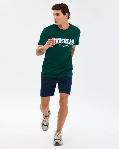 Resim Skechers  M Regular Erkek T-shirt S2610122-4222