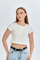 Resim Viole&More Kadın T-shirt 621