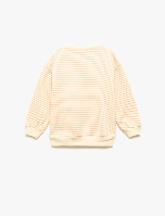 Resim Koton Kız Bebek Sweat 6Wmg10003Ak