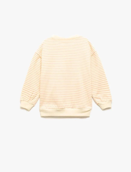 Resim Koton Kız Bebek Sweat 6Wmg10003Ak