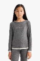 Resim Defacto Kız Çocuk  Sweat Takım G0119A8/AR84