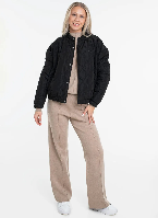 Resim Guess Athleisure  Kadın Mont V6RL03WL132-JBLK Cecılıa Puffer Quılted Jacket