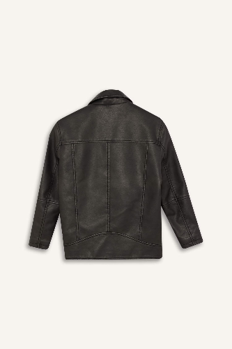 Resim Defacto Kız Çocuk  Deri Mont D6922A8/BK27