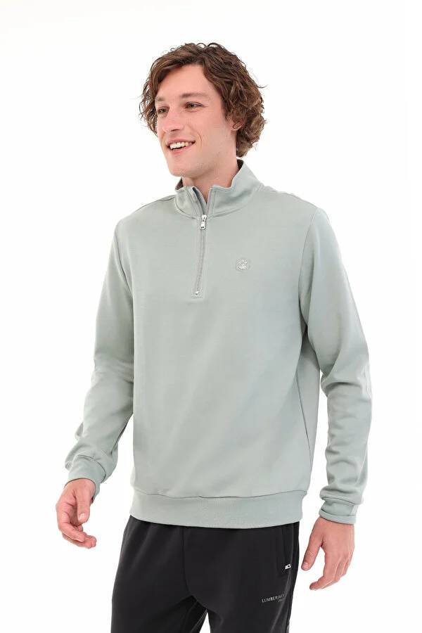 Resim Lumberjack Erkek Sweat A102024313 5W Mb Bs47 Hzıp Sw 5Pr