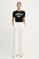 Resim Guess Athleisure  Kadın  T-shirt V6RI15J1314-JBLK Anıta Cn Ss T-Shırt