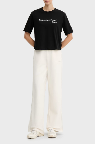 Resim Guess Athleisure  Kadın  T-shirt V6RI09I3Z14-JBLK Sophıe Cn Ss T-Shırt