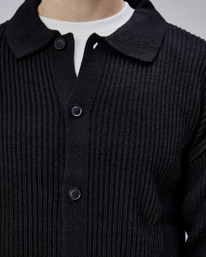 Resim Paul&More Erkek Hırka Bebe Yaka Düğmeli