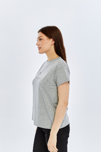 Resim Viole&More Kadın T-Shirt Yk21 California Baskılı