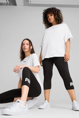 Resim Puma Ess No. 1 Logo 3/4 Leggings Kadın Tayt 682430-01
