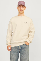 Resim Jack & Jones Jprblachad Brandıng Sweat Crew Neck Ln Erkek Sweat 12261386