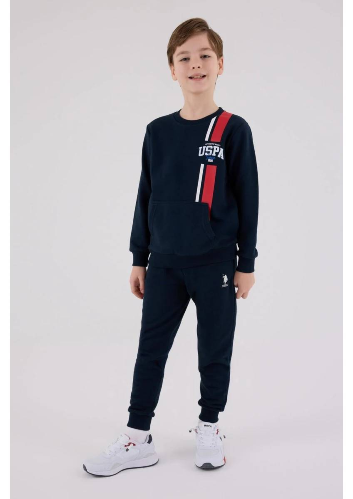 Resim U.S. Polo Assn Kids Erkek Çocuk Eşofman Takım US2200-4