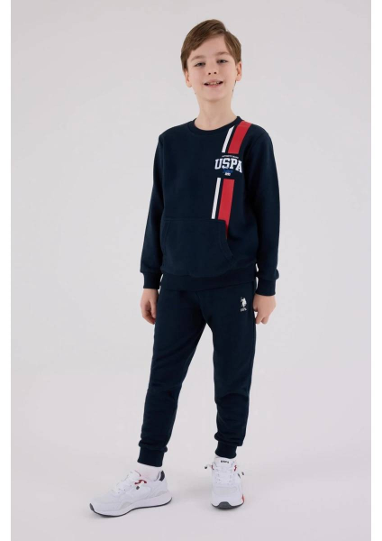 Resim U.S. Polo Assn Kids Erkek Çocuk Eşofman Takım US2200-4