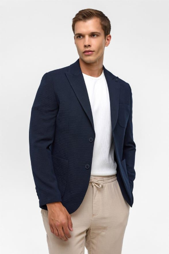 Resim Süvari Slim Erkek Ceket CT2021600400 Regular 6 Drop Ceket Tptn