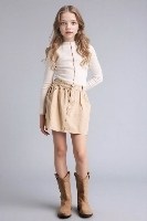 Resim Defacto Kız Çocuk Etek G8075A8/BG712