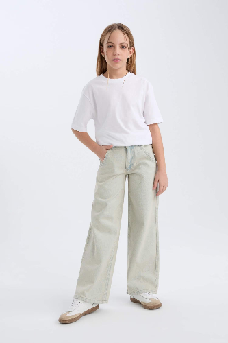 Resim Defacto Kız Çocuk  Jean Pantolon D9128A8/NM39