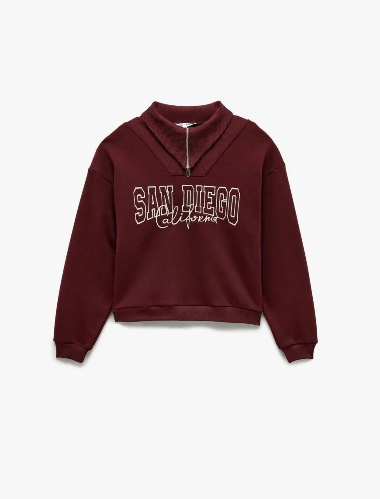 Resim Koton Kadın Sweat 6Wal10243Ik