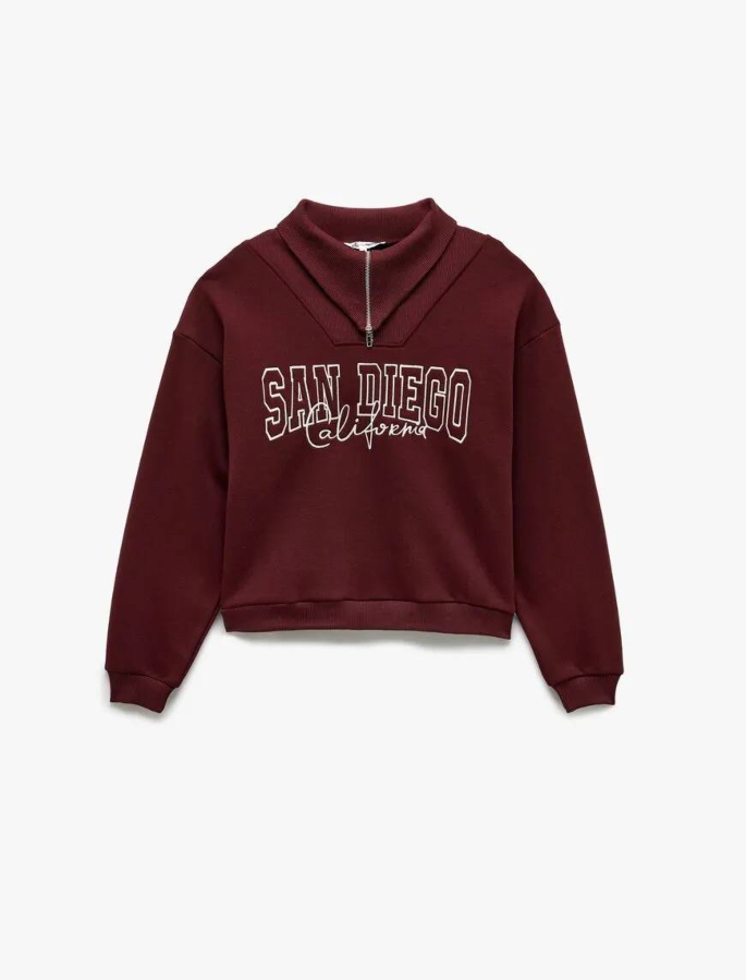 Resim Koton Kadın Sweat 6Wal10243Ik