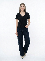 Resim Loft Kadın Kısa Kol T-shirt LF2043568