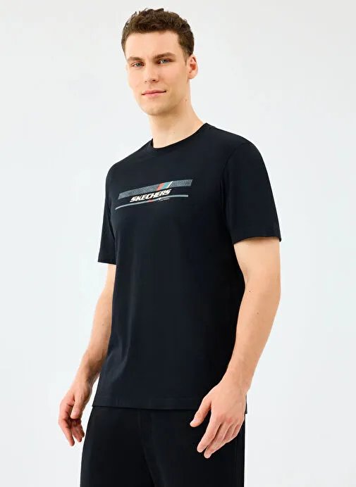 Resim Skechers M Light Fabric Erkek T-shirt S2520114-3817