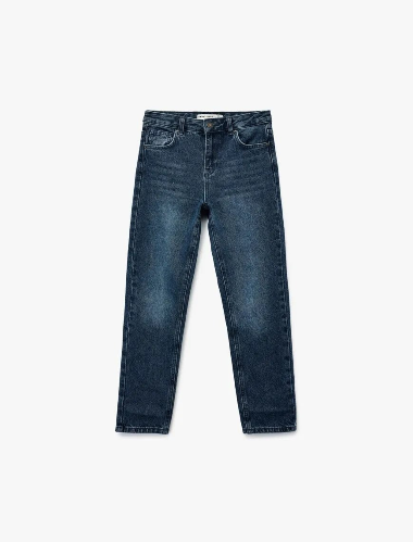 Resim Koton Erkek Çocuk Jean Pantolon 6WKB40031TD