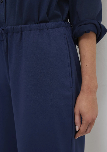 Resim Mavi Kadın Kanvas Pantolon M1011153-70497