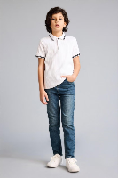 Resim Defacto Erkek Çocuk T-shirt G9396A8/WT34