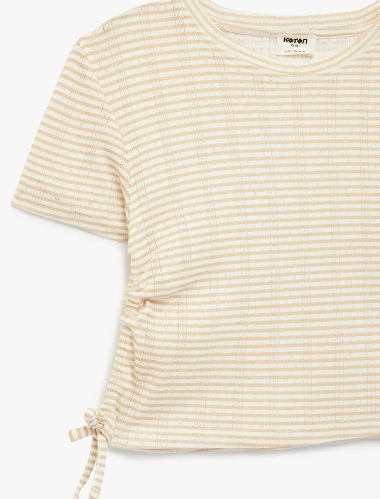 Resim Koton Kız Çocuk T-shirt 6SKG10370AK