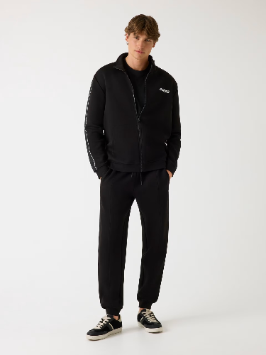 Resim Guess Athleisure  Erkek  T-shirt Z2YI12JR06K-JBLK Hedley Ss T-Shırt