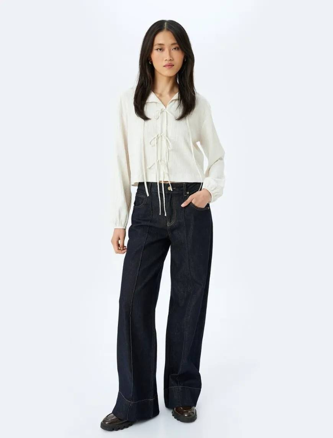 Resim Koton Kadın Bluz 5SAK60086UW